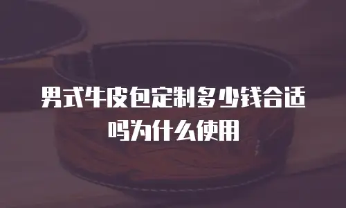 男式牛皮包定制多少钱合适吗为什么使用