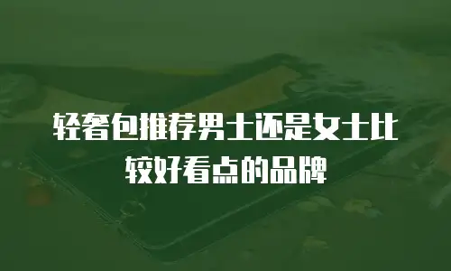 轻奢包推荐男士还是女士比较好看点的品牌