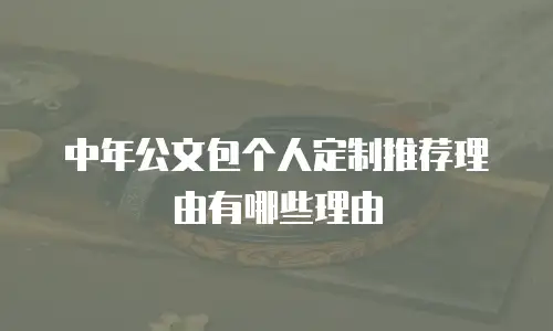 中年公文包个人定制推荐理由有哪些理由