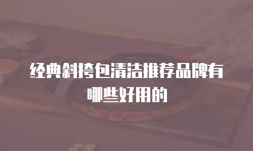 经典斜挎包清洁推荐品牌有哪些好用的