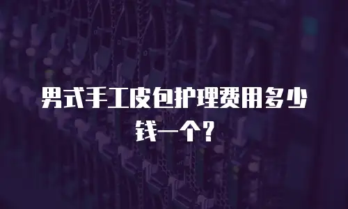 男式手工皮包护理费用多少钱一个？