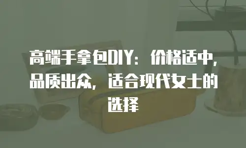 高端手拿包DIY：价格适中，品质出众，适合现代女士的选择