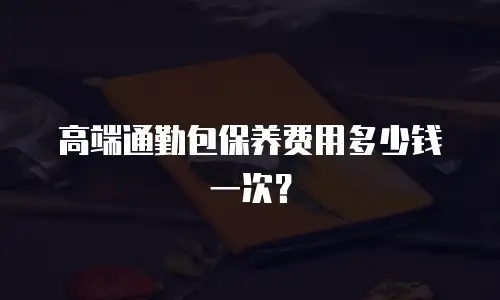 高端通勤包保养费用多少钱一次？