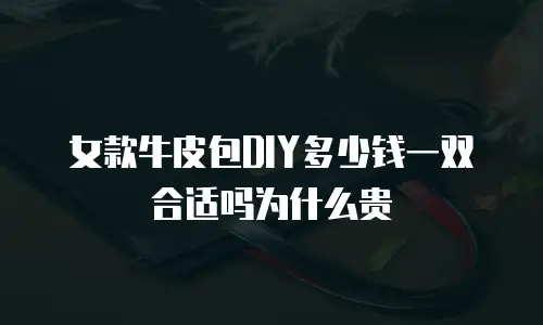 女款牛皮包DIY多少钱一双合适吗为什么贵