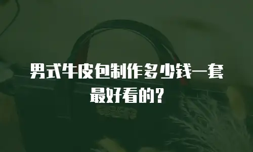 男式牛皮包制作多少钱一套最好看的？