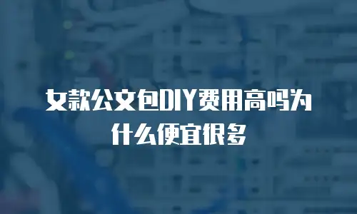 女款公文包DIY费用高吗为什么便宜很多