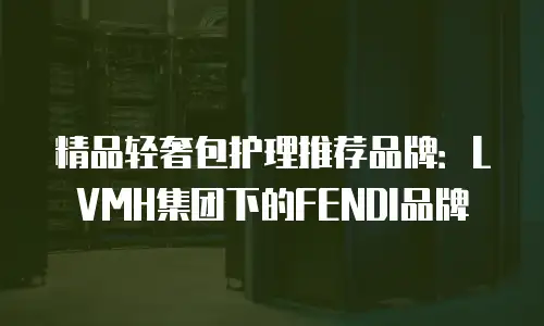 精品轻奢包护理推荐品牌：LVMH集团下的FENDI品牌