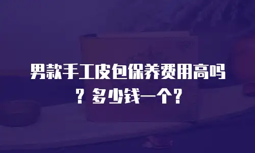 男款手工皮包保养费用高吗？多少钱一个？