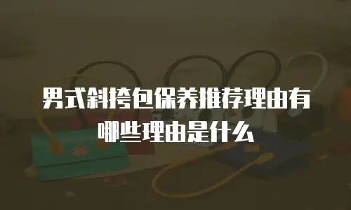男式斜挎包保养推荐理由有哪些理由是什么
