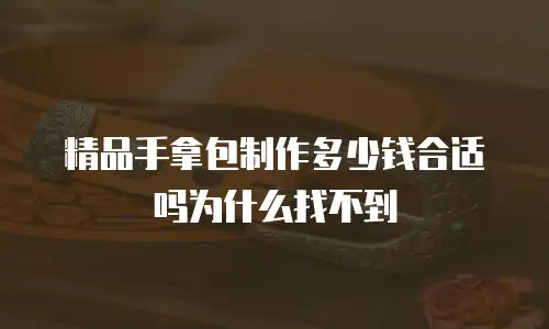 精品手拿包制作多少钱合适吗为什么找不到