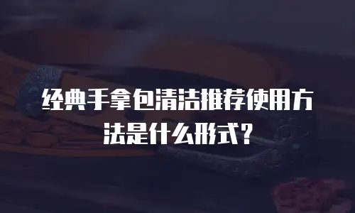 经典手拿包清洁推荐使用方法是什么形式？