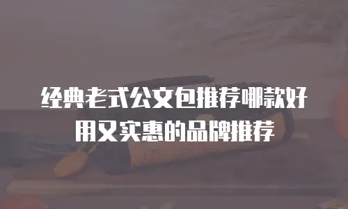 经典老式公文包推荐哪款好用又实惠的品牌推荐