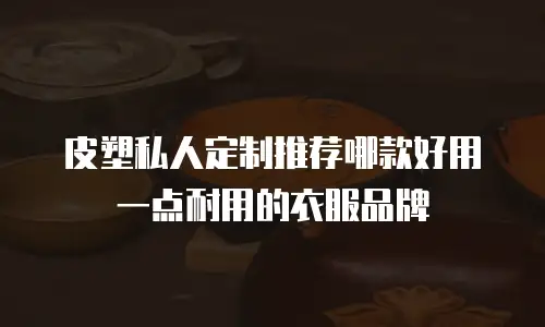 皮塑私人定制推荐哪款好用一点耐用的衣服品牌