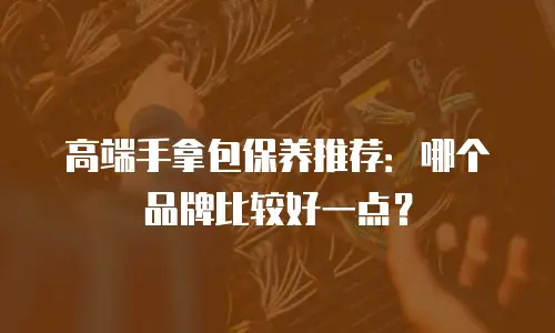 高端手拿包保养推荐：哪个品牌比较好一点？