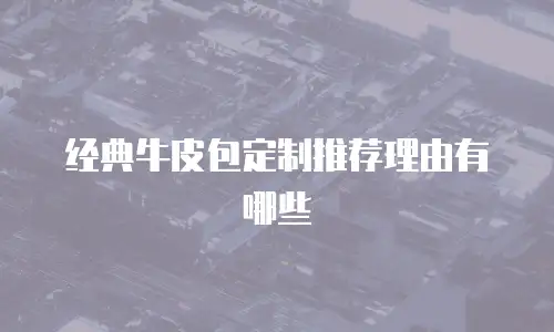 经典牛皮包定制推荐理由有哪些