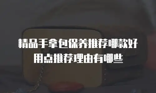 精品手拿包保养推荐哪款好用点推荐理由有哪些