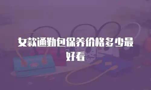 女款通勤包保养价格多少最好看