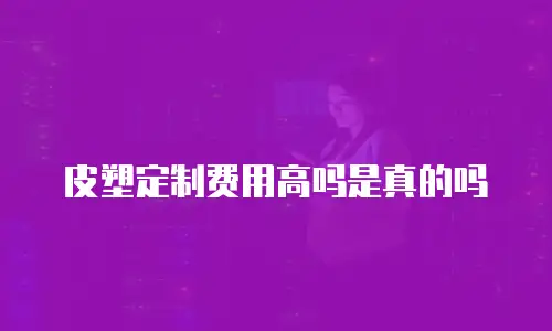 皮塑定制费用高吗是真的吗