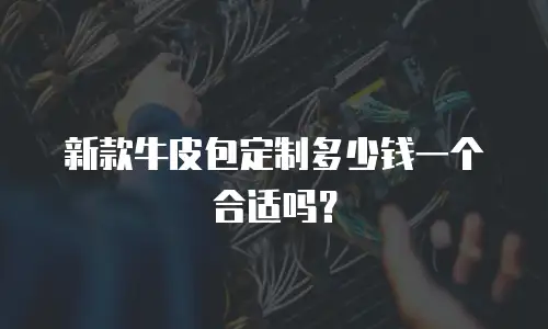 新款牛皮包定制多少钱一个合适吗？