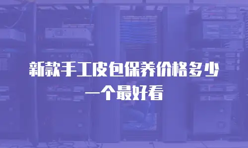 新款手工皮包保养价格多少一个最好看