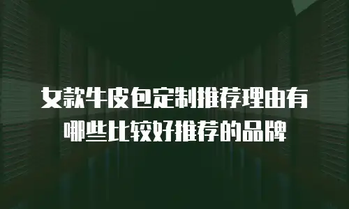 女款牛皮包定制推荐理由有哪些比较好推荐的品牌