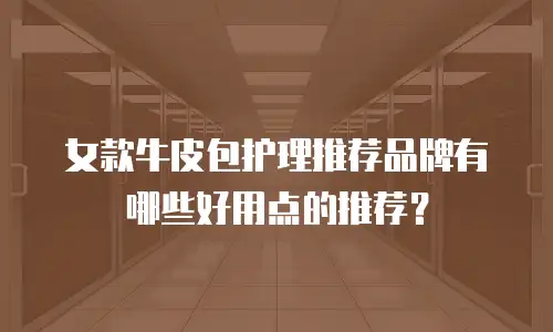 女款牛皮包护理推荐品牌有哪些好用点的推荐？