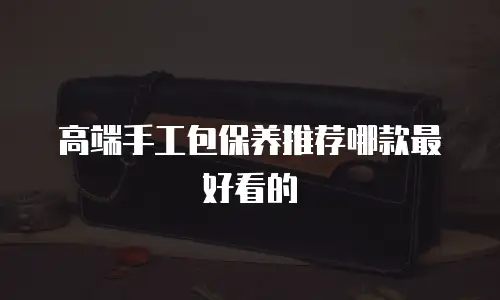 高端手工包保养推荐哪款最好看的