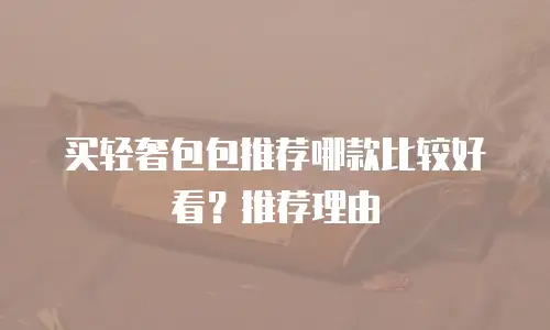 买轻奢包包推荐哪款比较好看？推荐理由