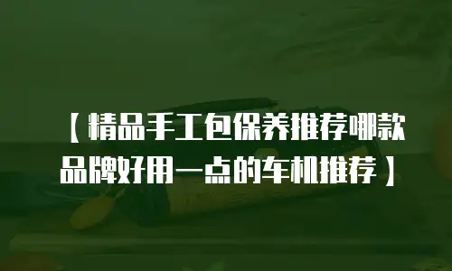 【精品手工包保养推荐哪款品牌好用一点的车机推荐】