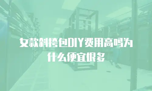 女款斜挎包DIY费用高吗为什么便宜很多