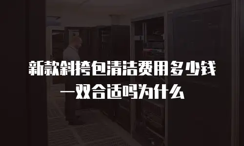 新款斜挎包清洁费用多少钱一双合适吗为什么