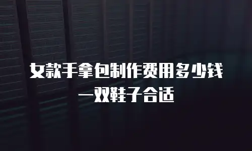女款手拿包制作费用多少钱一双鞋子合适