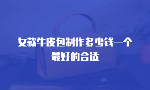 女款牛皮包制作多少钱一个最好的合适