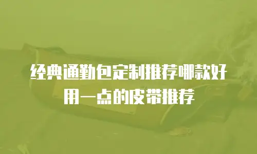 经典通勤包定制推荐哪款好用一点的皮带推荐