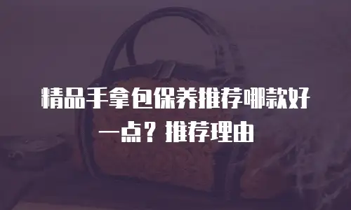 精品手拿包保养推荐哪款好一点？推荐理由