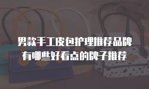 男款手工皮包护理推荐品牌有哪些好看点的牌子推荐