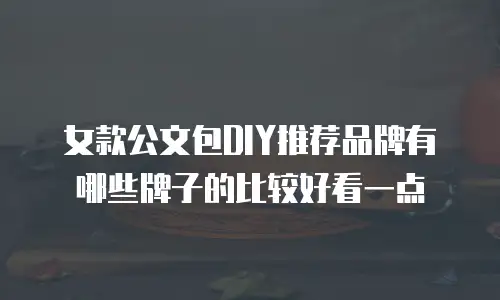 女款公文包DIY推荐品牌有哪些牌子的比较好看一点