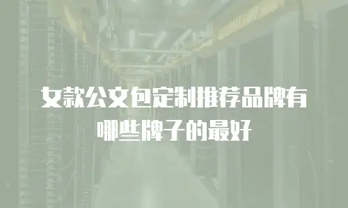 女款公文包定制推荐品牌有哪些牌子的最好