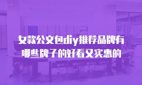 女款公文包diy推荐品牌有哪些牌子的好看又实惠的