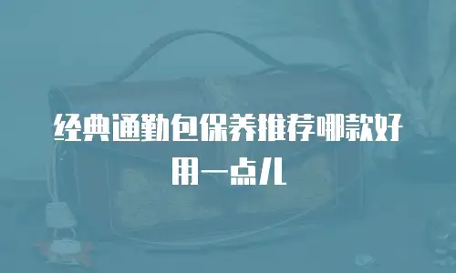 经典通勤包保养推荐哪款好用一点儿