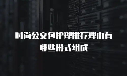 时尚公文包护理推荐理由有哪些形式组成