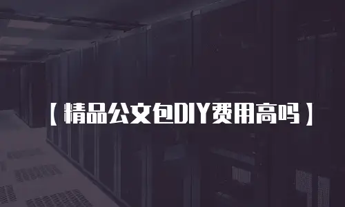 【精品公文包DIY费用高吗】