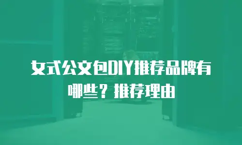 女式公文包DIY推荐品牌有哪些？推荐理由