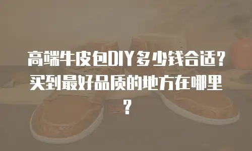 高端牛皮包DIY多少钱合适？买到最好品质的地方在哪里？
