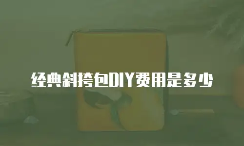 经典斜挎包DIY费用是多少
