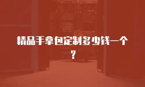 精品手拿包定制多少钱一个？