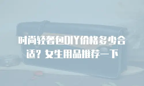 时尚轻奢包DIY价格多少合适？女生用品推荐一下