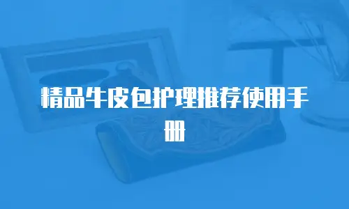 精品牛皮包护理推荐使用手册