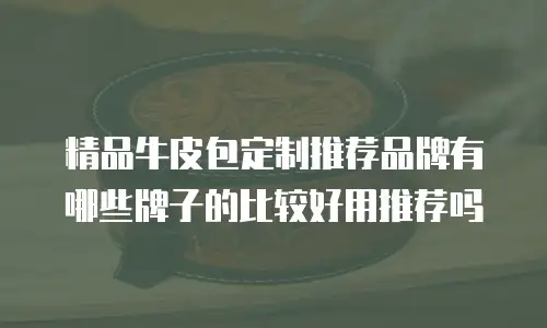 精品牛皮包定制推荐品牌有哪些牌子的比较好用推荐吗