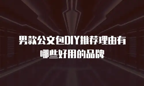 男款公文包DIY推荐理由有哪些好用的品牌